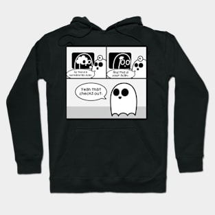 Brain Damage Ghost Comic Hoodie